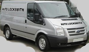mobile emergency car locksmith in Rhyl workshop van